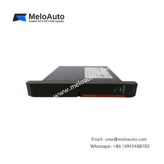 The Siemens QLSAMBAN I/O module offers 4 analog inputs/outputs, 24V DC power supply, and reliable performance with a 1.1 A current rating.