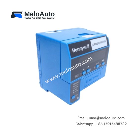 The Honeywell RM7800-L1053 is a multi-stage Programmer Control unit for industrial burner systems. It supports 120/240 VAC, includes diagnostic LEDs, and offers reliable burner management.