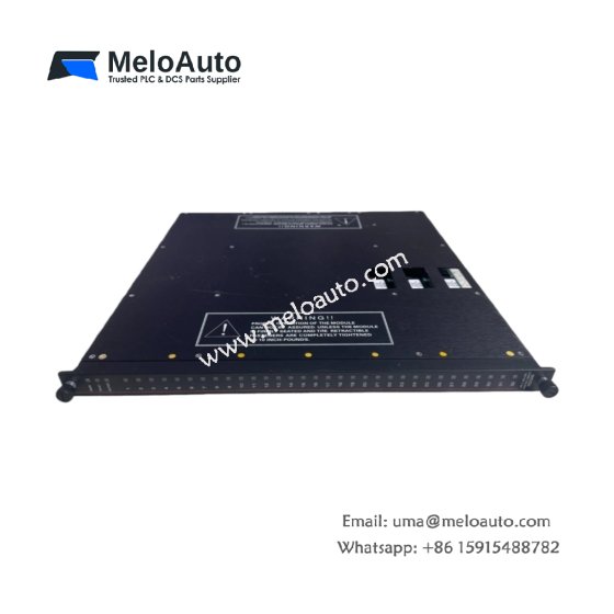 The Triconex 3502E Digital Input Module features TMR architecture, wide input voltage range, and reliable performance for critical safety systems in industrial automation.