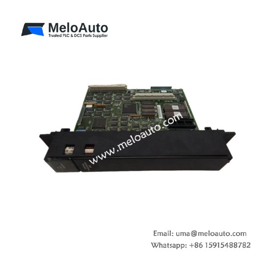 GE IC697CPU731 CPU for Series 90-70 PLCs. Handles 512 I/O points, 8000 analog I/O, programmable via Windows. Weighs 1.06 lbs.