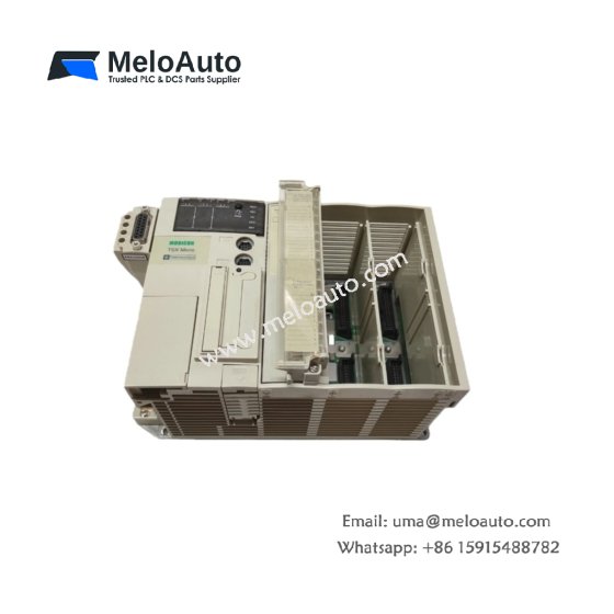 The Schneider Electric TSX3722DC modular base controller offers UNI-TELWAY communication, 10Hz frequency, and 19.2 kbit/s data rate for efficient control.