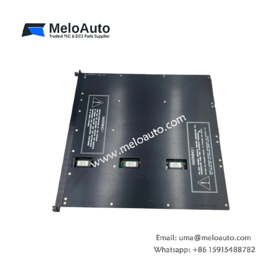 The Triconex 3706A offers ±0.1% accuracy, real-time signal processing, and full isolation for thermocouple inputs, ideal for industrial temperature control.