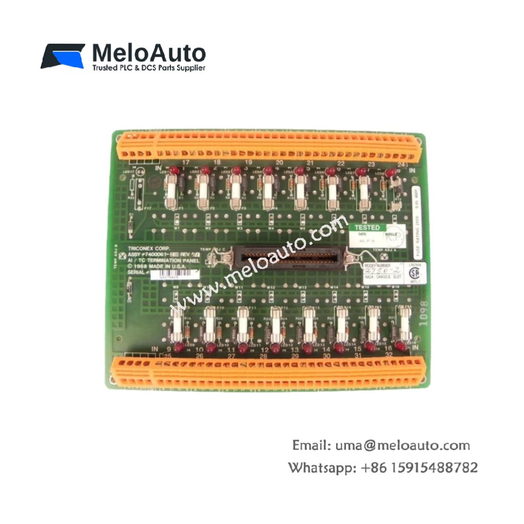 Triconex 2750-2 300012-220: High-Performance 12-Channel Analog Input Module