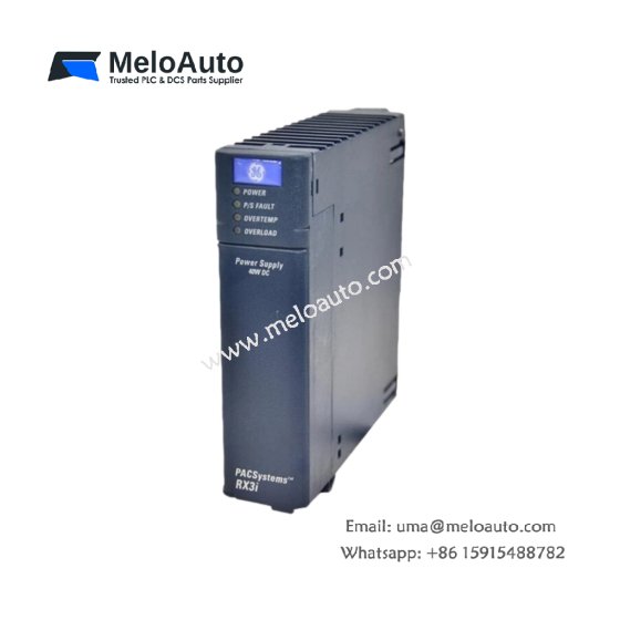 The GE IC695PSD140 Power Supply Module offers 60 Watts input power, 40 Watts output, and supports redundancy and load sharing for PACSystems RX3i.