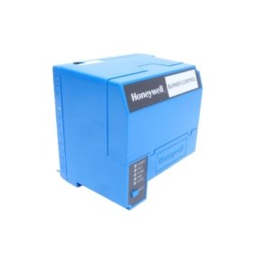 The Honeywell RM7840L1026 is a burner control unit with programming control, 5-second early spark termination, and 15-second post-purge.