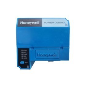 The Honeywell RM7830A1011 is a microprocessor-based burner control for oil, gas, or combination fuel burners. It features a 15-second post-purge, flame supervision, and diagnostics.