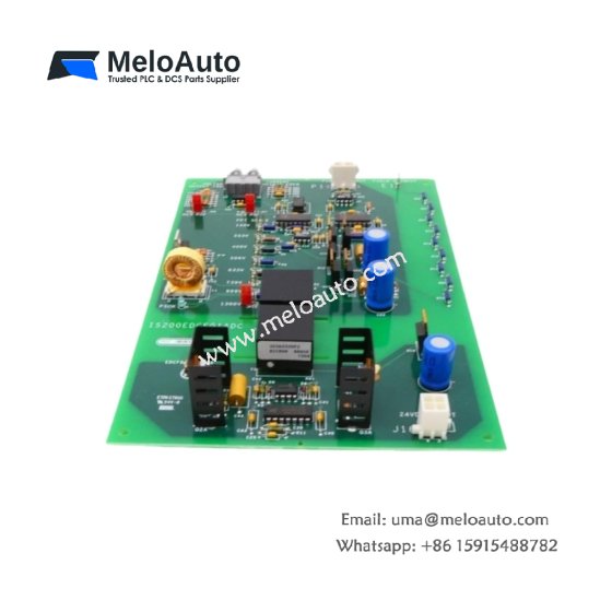 The IS200EDCFG1ADC Exciter DC Feedback Board by General Electric ensures stable voltage control in power generation systems. Ideal for GE Mark VI series control systems.
