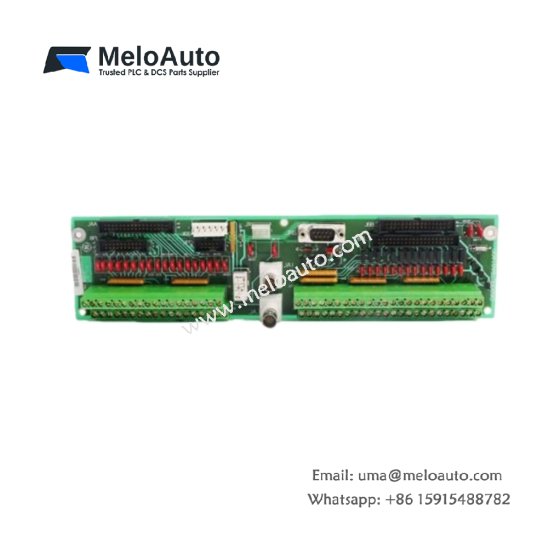 Reliable GE DS200CTBAG1ADD Terminal Board for the Mark V Speedtronic system. Connects inputs/outputs with support for up to 72 signal wires.
