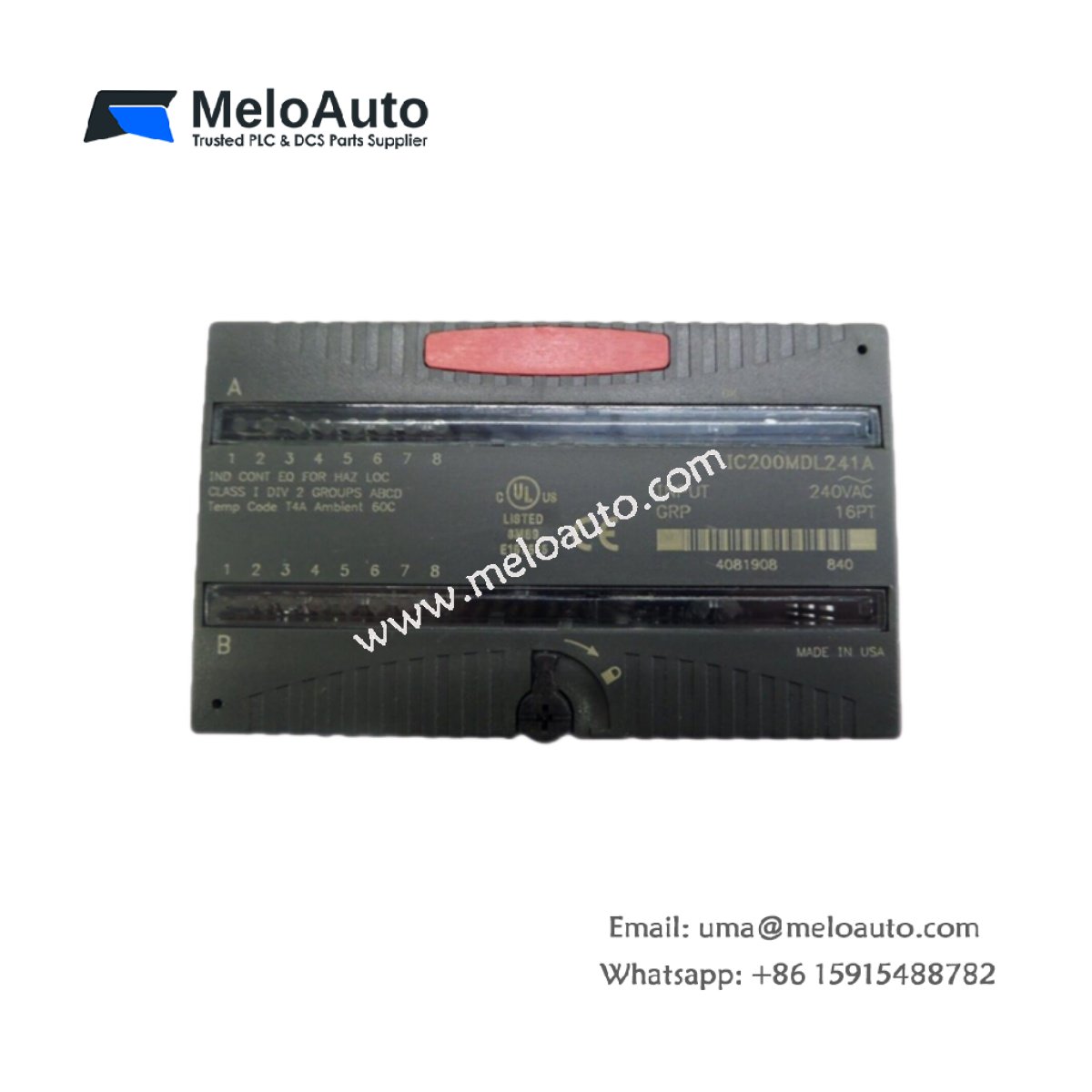 GE IC200MDL241 Discrete Input Module
