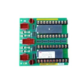 The ABB NTCS04 I/O termination control unit offers 120/240 VDC support, efficient I/O connections, and a compact design for industrial automation systems. ​