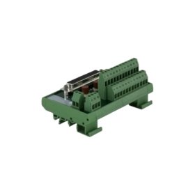 The Schneider 140CFJ00400 Analog Output Block offers precise analog output with female D-sub 50 connectors and DIN rail mounting, ideal for industrial automation systems.
