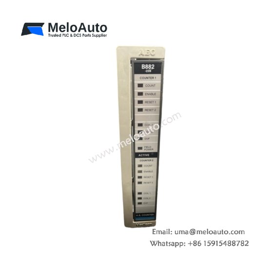 The Schneider ASB882239 electric I/O module supports digital and analog signals for industrial automation. It offers reliable performance, easy installation, and wide temperature tolerance for demanding environments. The Schneider ASB882239 electric I/O module supports digital and analog signals for industrial automation. It offers reliable performance, easy installation, and wide temperature tolerance for demanding environments.