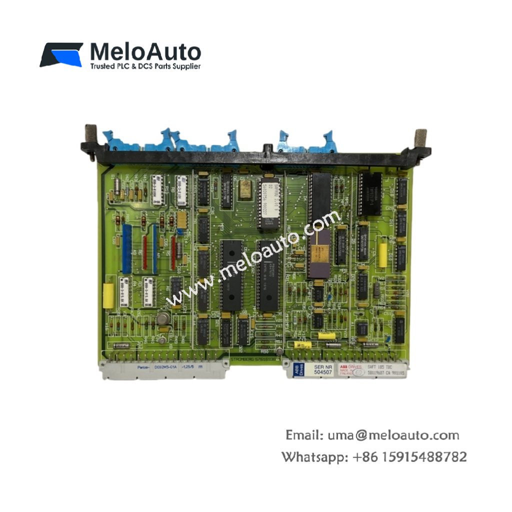 ABB SAFT185 58119687 Control Board – Product Overview