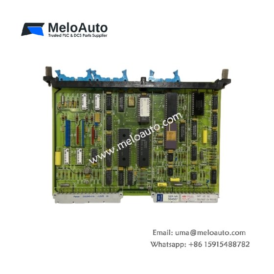 Explore the ABB SAFT185 58119687 Control Board. Learn about its size, power supply, energy storage, and technical specifications for industrial automation systems. ​