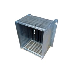The Reliance Electric 45C311 Card Rack Assembly features 8 slots, supports 2-slot or 3-slot power supply configurations, and ensures efficient cooling. Ideal for AutoMate 30/40 systems.