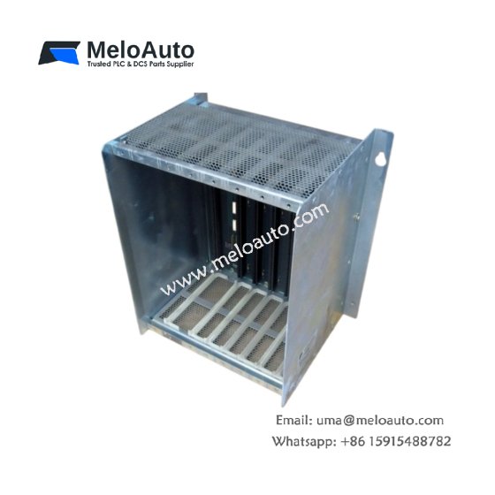 The Reliance Electric 45C311 Card Rack Assembly features 8 slots, supports 2-slot or 3-slot power supply configurations, and ensures efficient cooling. Ideal for AutoMate 30/40 systems.