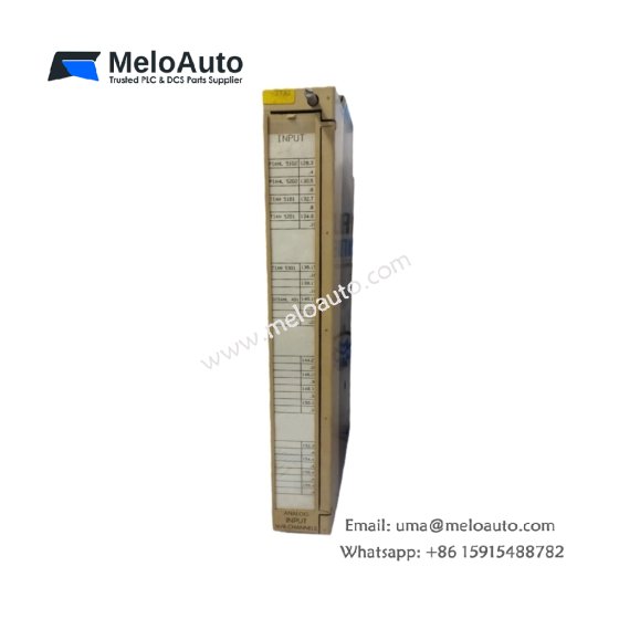 Siemens 6ES5465-7LA11: 16-channel non-floating analog input module for S5-115U PLC. Requires external measuring range module for signal configuration.
