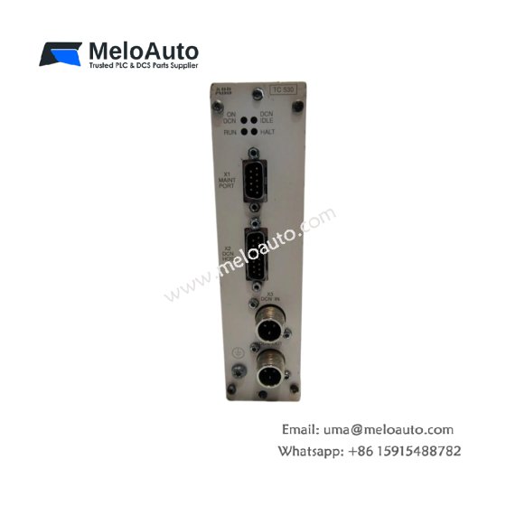 The ABB TC530 3BUR000101R1 T-box Module Controller offers centralized control and reliable performance for industrial automation. Compatible with MODBUS/TCP, PROFINET, and EtherCAT.