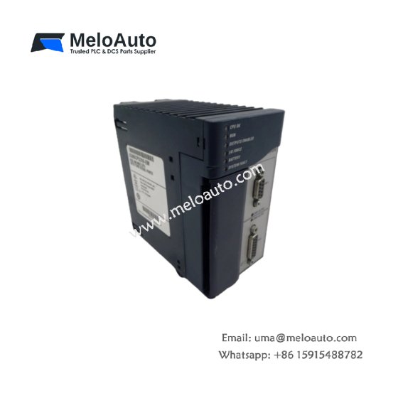 The GE IC695CPU310 is a high-speed processor module for the PACSystem RX3i, featuring 10MB RAM, RS232/RS485 communication, and a fast scan rate.