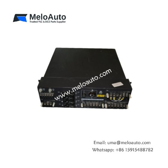 The ABB Bailey NPEP01 Power Entry Panel ensures reliable power input with dual 35-amp inputs and 120 VAC compatibility for industrial systems.