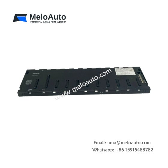 Explore the GE IC693CHS391D 10-slot modular CPU baseplate for Series 90-30 systems. Supports CPU, I/O modules, and power supply connections. Discontinued but reliable for legacy systems.