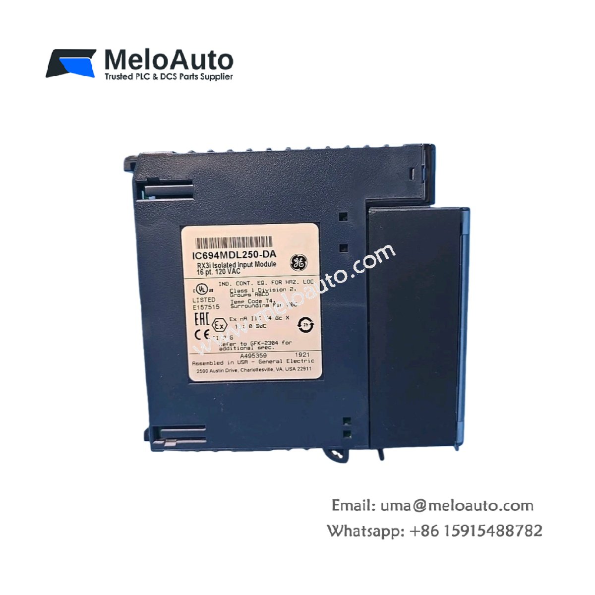 GE IC694MDL250 120 VAC Discrete Input Module