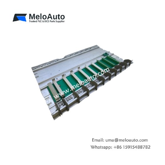 The Siemens 6ES5701-1LA12 Expansion Rack offers 9 slots for SIMATIC S5 systems, supporting S5-115U/F units. Mounts easily on DIN rails and operates on 24V DC.