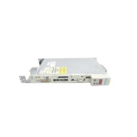 Siemens 6SE7012-0TP50 MASTERDRIVES MC VFD. Converts 510-650VDC to 0-480VAC, 0-400Hz output. Rated 0.75kW, 2A for 3-phase motor control.