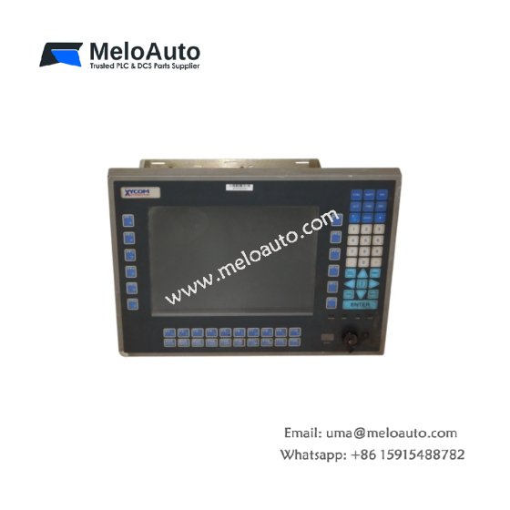 Discover the Xycom 9712KP flat-panel industrial HMI with a high-resolution display, low power consumption, and versatile connectivity options for industrial automation.