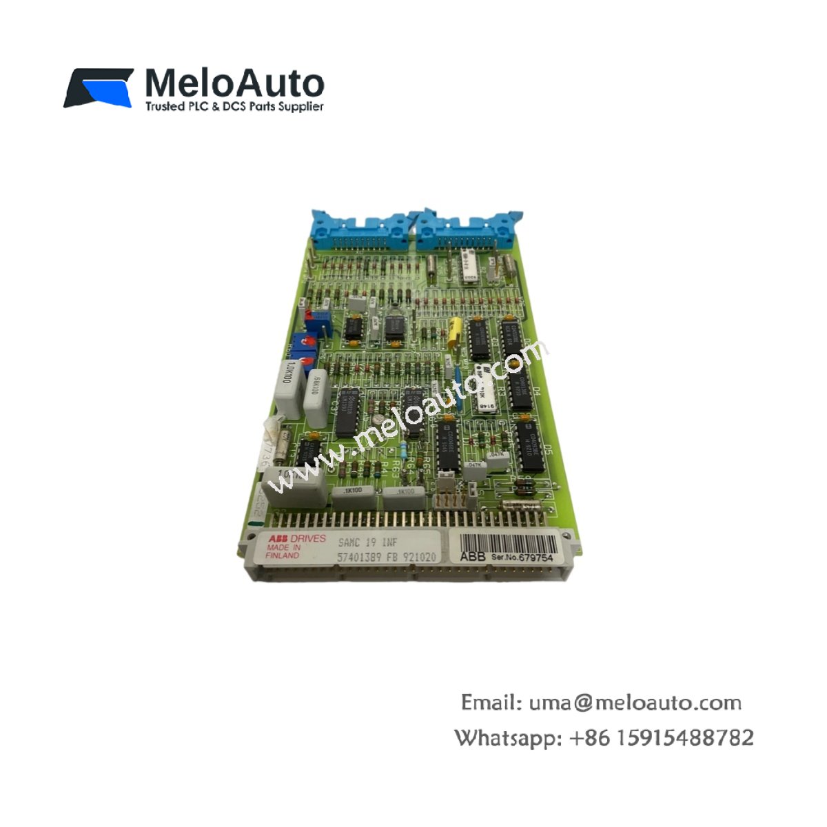 ABB SAMC19INF SAMC 19 INF 57401389 Interface Module