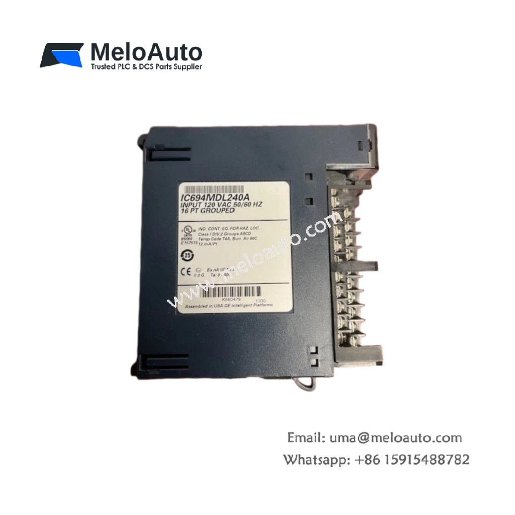 GE IC694MDL240 Discrete Input Module for PACsystem RX3i