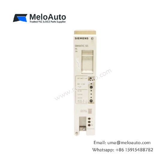 The Siemens 6ES5951-7LB14 power supply ensures reliable performance and efficient power conversion for industrial automation systems. The Siemens 6ES5951-7LB14 power supply ensures reliable performance and efficient power conversion for industrial automation systems.