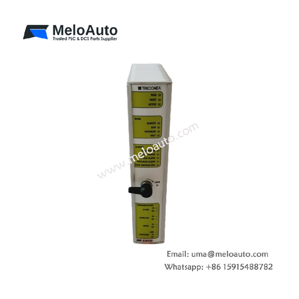 Triconex 3101S2 Tri GP Module Main Processor – High-Performance Control Unit for Industrial Automation