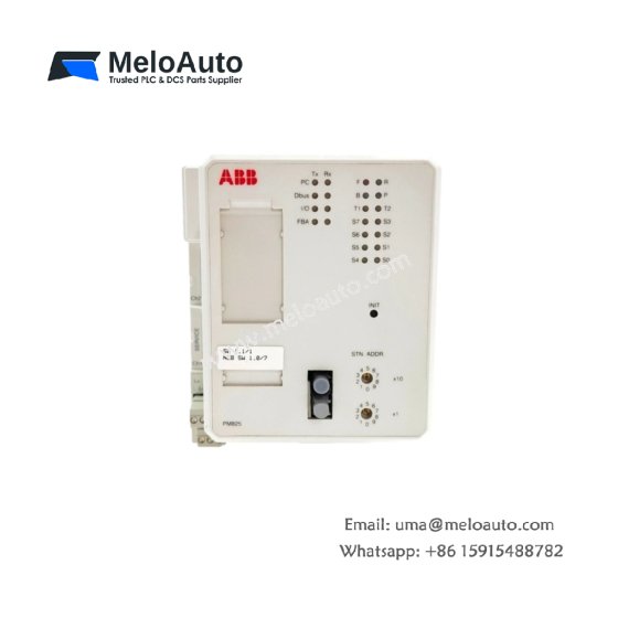 Explore the PM825 3BSE010796R1 S800 Processor/Controller Module from ABB. Offering scalable memory, high performance, and seamless integration for industrial automation.