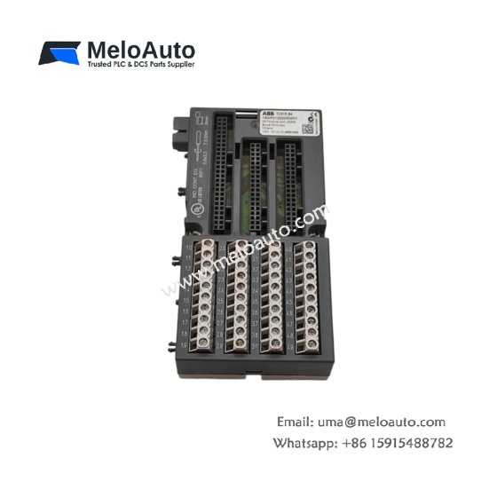 The ABB TU515 1SAP212200R0001 is an I/O terminal unit offering reliable data transfer, compact design, and flexible connectivity for industrial automation applications.