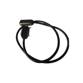 The GE IC693CBL300 bus expansion cable, featuring a Wye adapter and continuous shielding, supports CPUs and remote racks for system expansion.