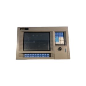 The XYCOM 9485 operator interface panel features a 10.4-inch capacitive touchscreen, 8 digital I/O, and 115/230 V AC power, ideal for industrial automation.