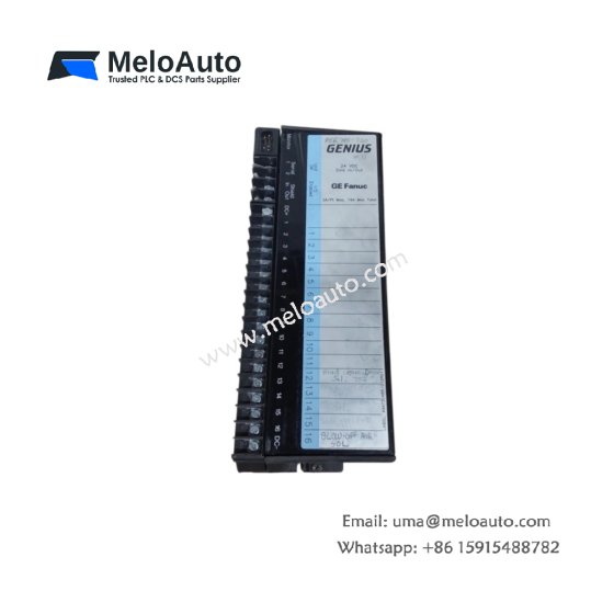 Buy the GE IC660BBD023 sink I/O block with 16 circuits, 24V DC, and 2A load current. Perfect for industrial automation, offering high performance and reliability.