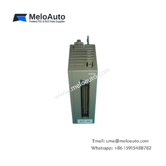 The FUJI NV1Y32T05P1 digital output card provides 32 transistor-sink outputs with a 12-24 V DC voltage range. Ideal for controlling external devices in automation systems.