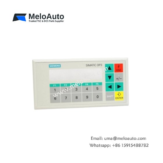 Discover the Siemens 6AV3503-1DB10 OP 3 Operator Panel with a 2-line display, membrane keyboard, and 5 function keys. Ideal for SIMATIC S7 systems.