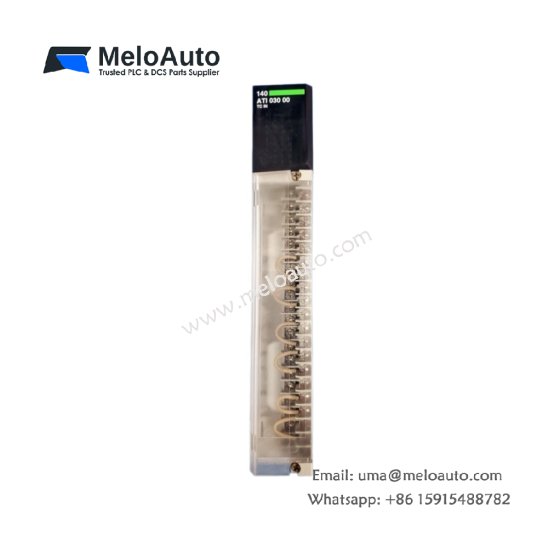 The Schneider 140ATI03000C is an 8-channel Analog Input Module for Modicon Quantum, offering efficient power usage, 10 input words addressing, and 1.5W power dissipation