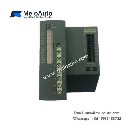 The Siemens 6EP1931-2FC21 SITOP 24V DC USV Module offers 40A output, adjustable charging current, and reliable backup power for industrial systems and critical applications.