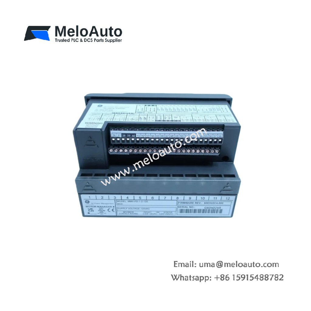 GE MMII-PD-1-2-120 Intelligent MCC Controller