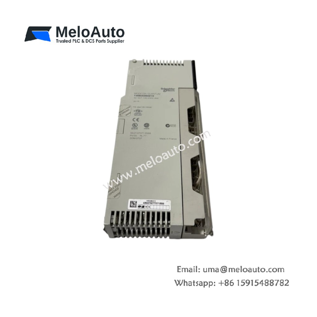 Schneider 140DAO84010C Discrete Output Module: High-Performance AC Output for Modicon Quantum Systems