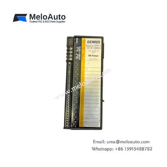 Discover the GE IC660EBD110 Genius Block I/O Module with 16 inputs, 93-132 VAC, 1500 V isolation, and 28 W max heat dissipation. Ideal for industrial automation.