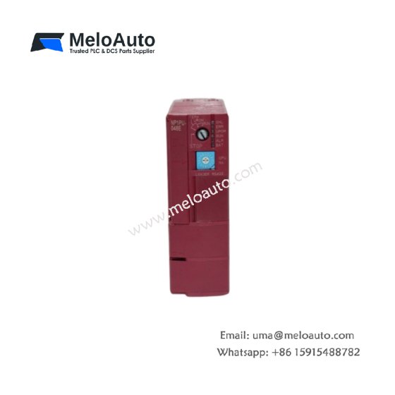 The FUJI NP1PU-048E CPU module offers 48 I/O points and high processing power. It ensures reliable control for complex industrial automation systems.