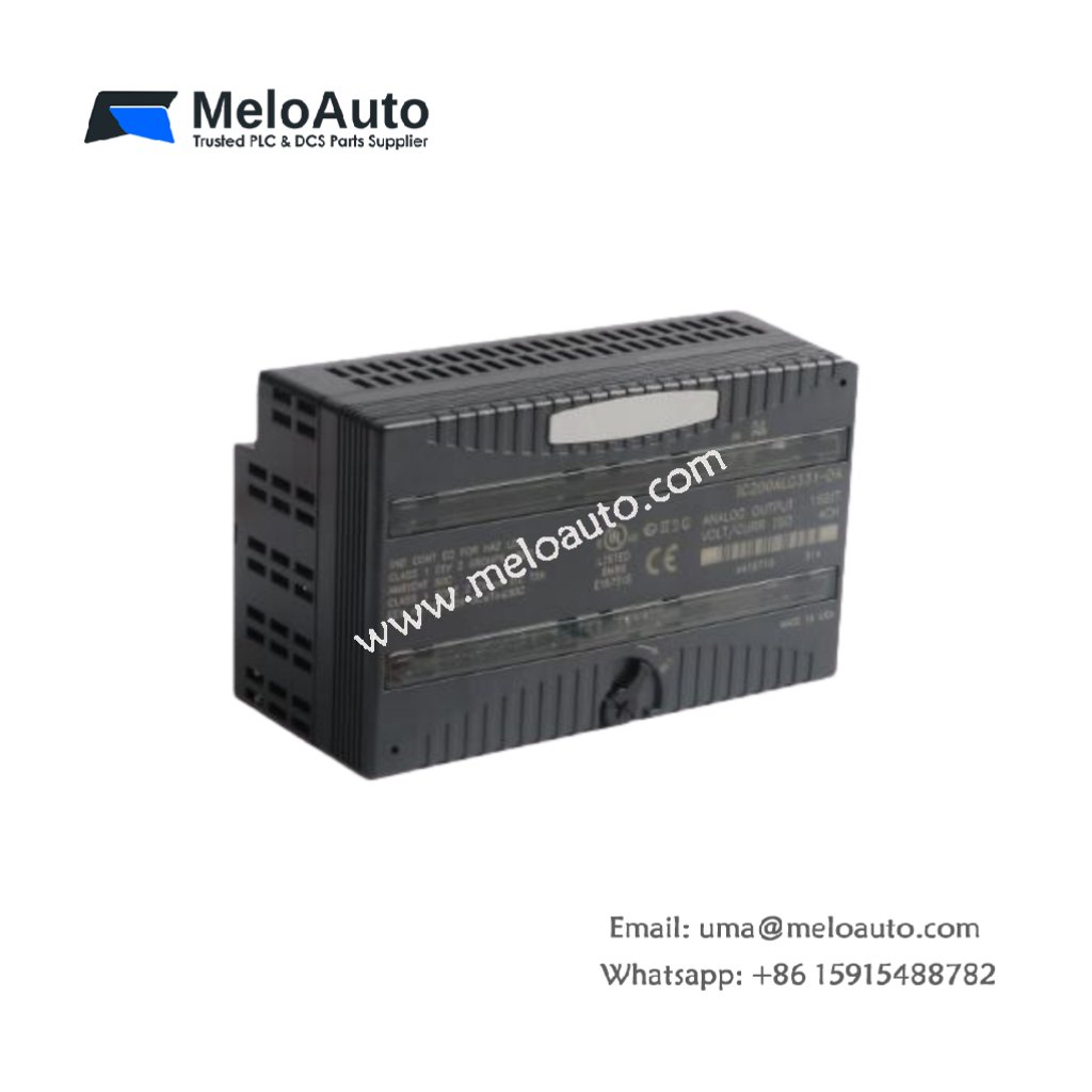GE IC200ALG331 4-Point Analog Voltage / Current Input Module