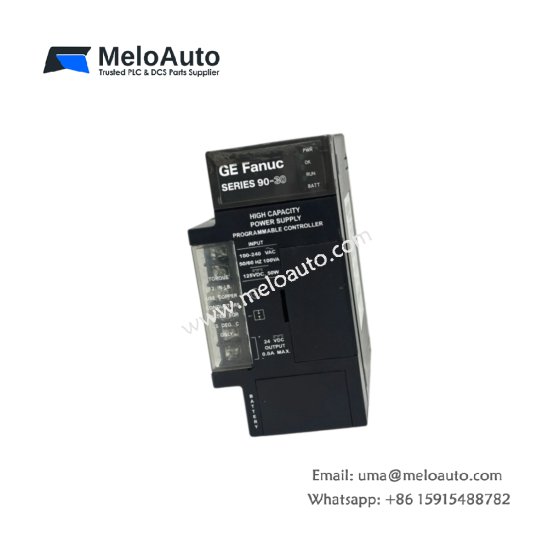 Explore the GE IC693PWR330H high-capacity power supply with versatile input/output options, 30W @ 5VDC, 24VDC outputs, and high reliability for industrial automation.