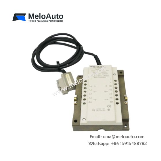 The Siemens 6ES5777-0BC01 Bus Terminal Device BT 777-0 ensures reliable communication and seamless integration with SIMATIC S5 PLC systems for efficient data transmission.