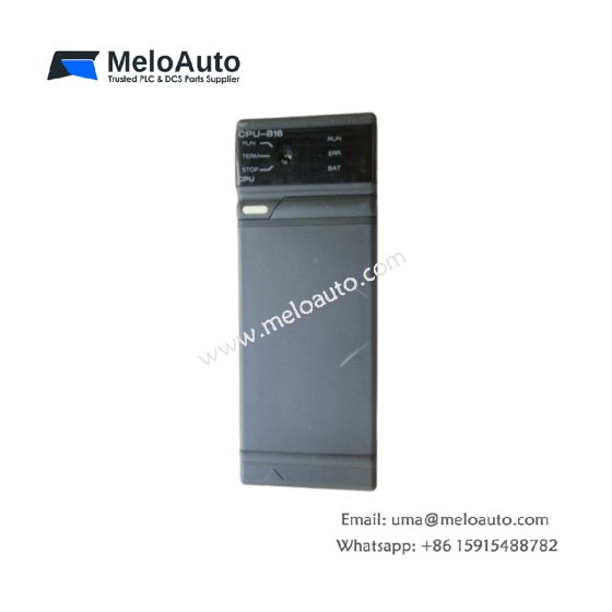 The FUJI NJ-CPU-B16 is a high-performance 16KW CPU module with RS-232-C interface, key-operated power control, and LED status indicators. Ideal for industrial automation systems.